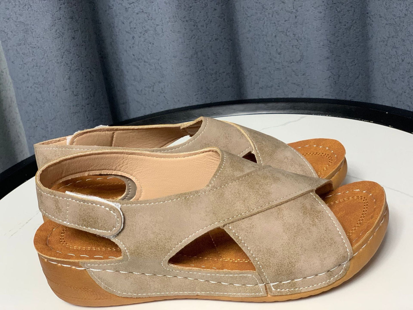 Valverie™ | Ortopedik Yazlık Renkli Terlik Sandalet