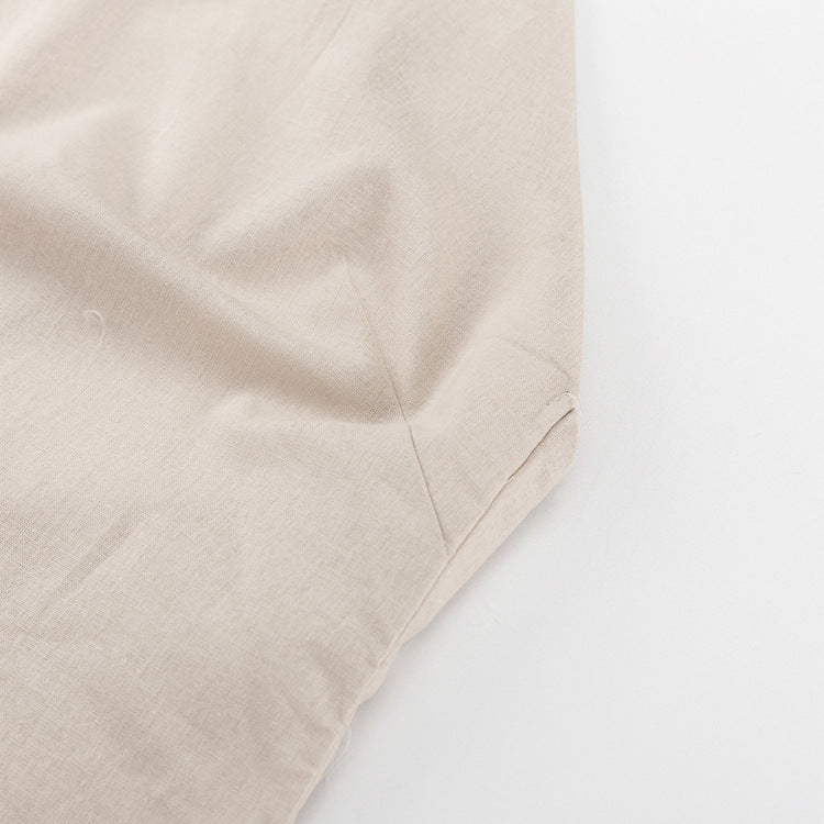 Valverie™ | Elara Keten Halter Mini Elbise