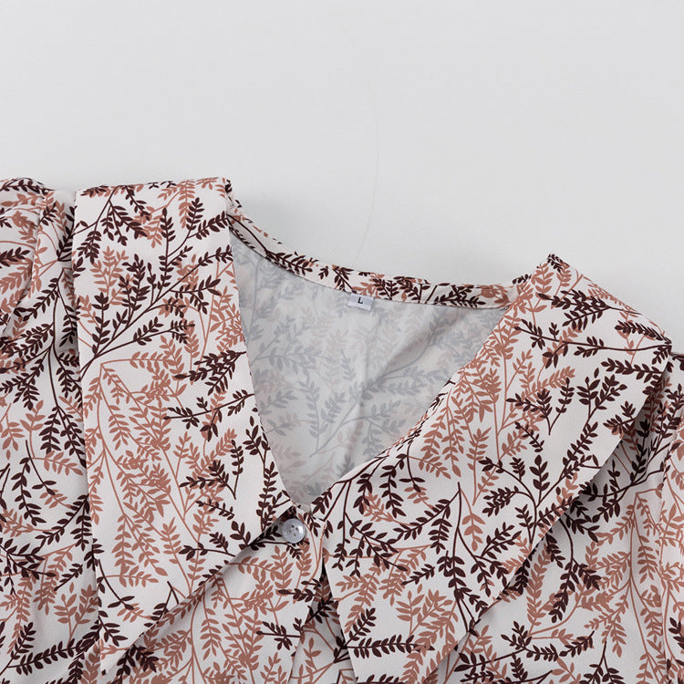 Valverie™ | Camille Desenli Volan Elbise