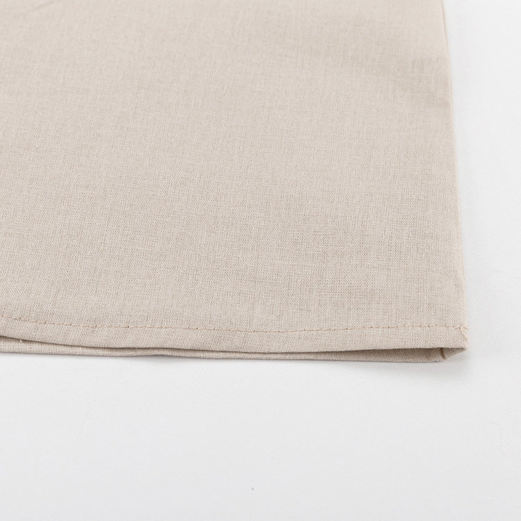 Valverie™ | Elara Keten Halter Mini Elbise