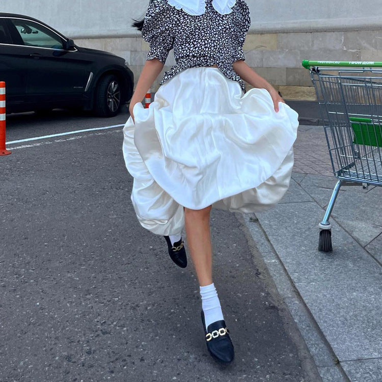 Valverie™ | Elodie Saten Balon Etek