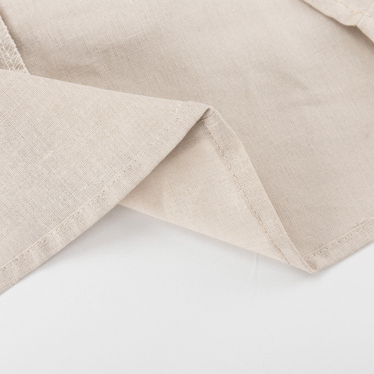 Valverie™ | Elara Keten Halter Mini Elbise