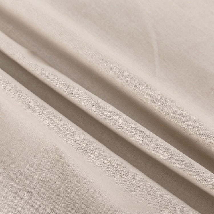 Valverie™ | Elara Keten Halter Mini Elbise