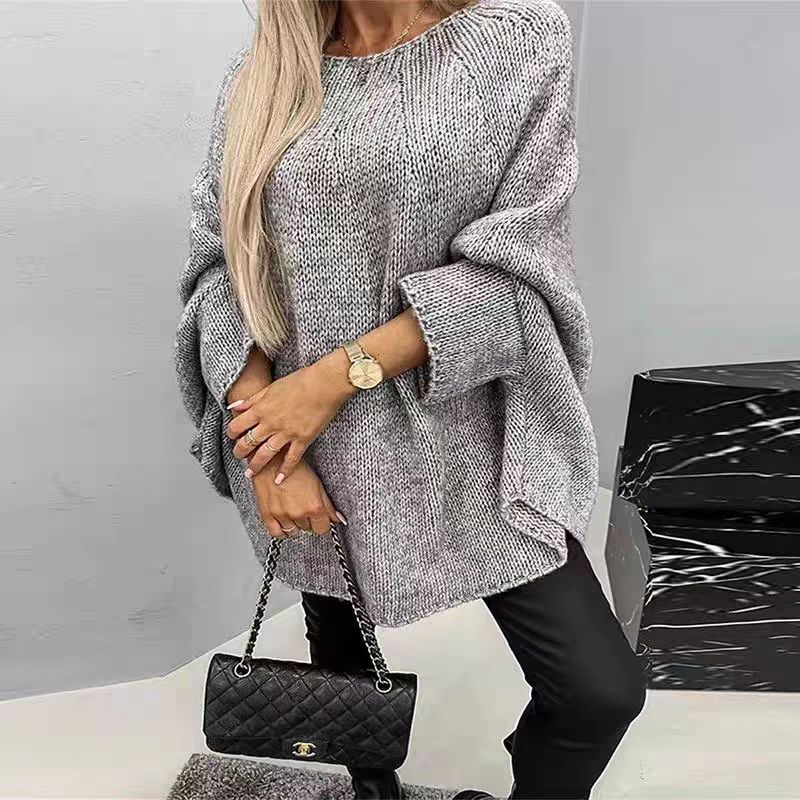Sonbahar Elegance Oversize Panço Triko