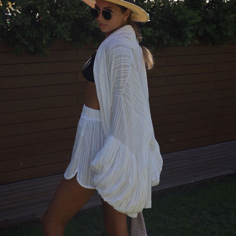 Valverie™ | Lüks Plaj Kimono Takımı