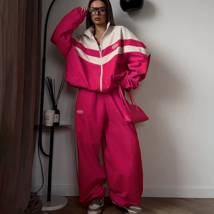 Valverie™ | Retro Tarz Oversize Eşofman Takımı
