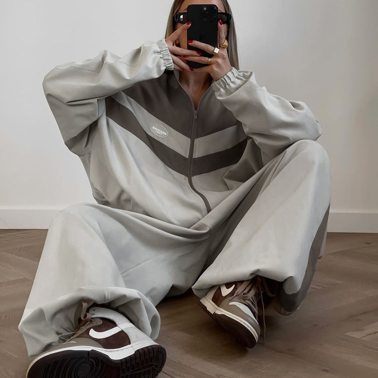 Valverie™ | Retro Tarz Oversize Eşofman Takımı