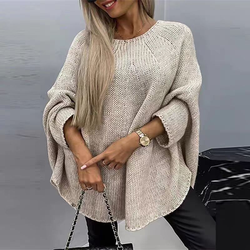 Sonbahar Elegance Oversize Panço Triko