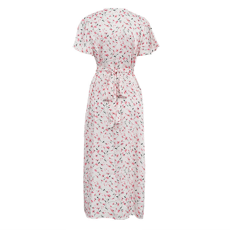 Valverie™ | Flora Romantik Maksi Elbise