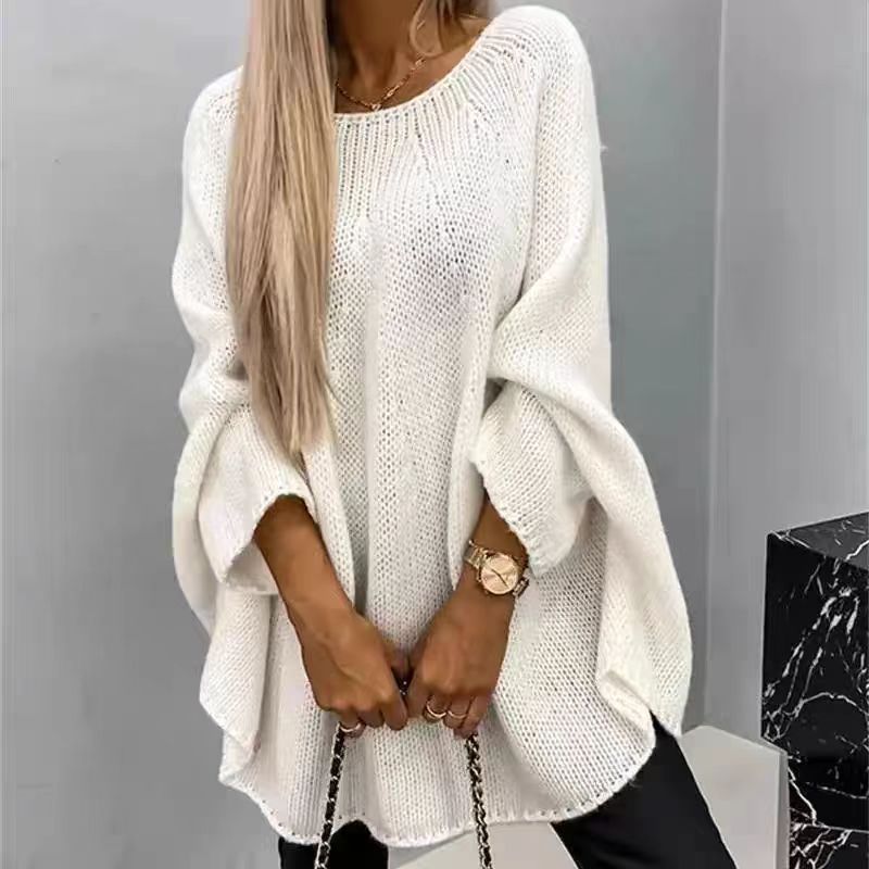 Sonbahar Elegance Oversize Panço Triko