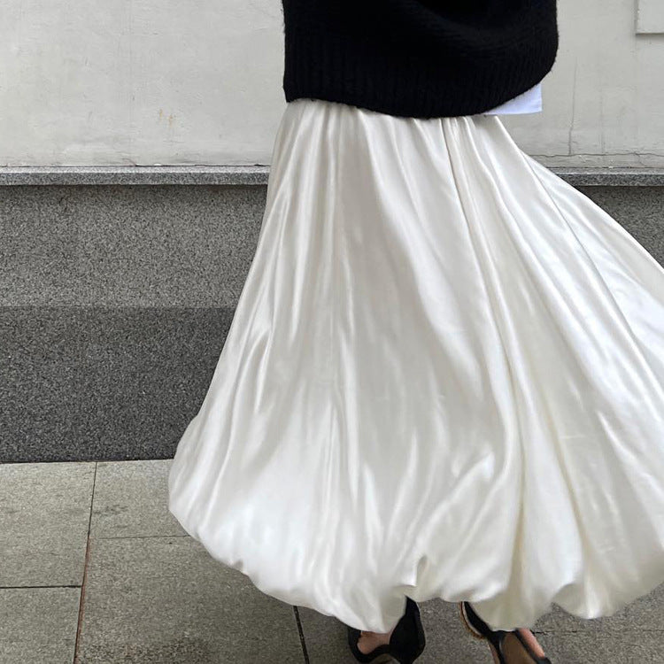 Valverie™ | Elodie Saten Balon Etek