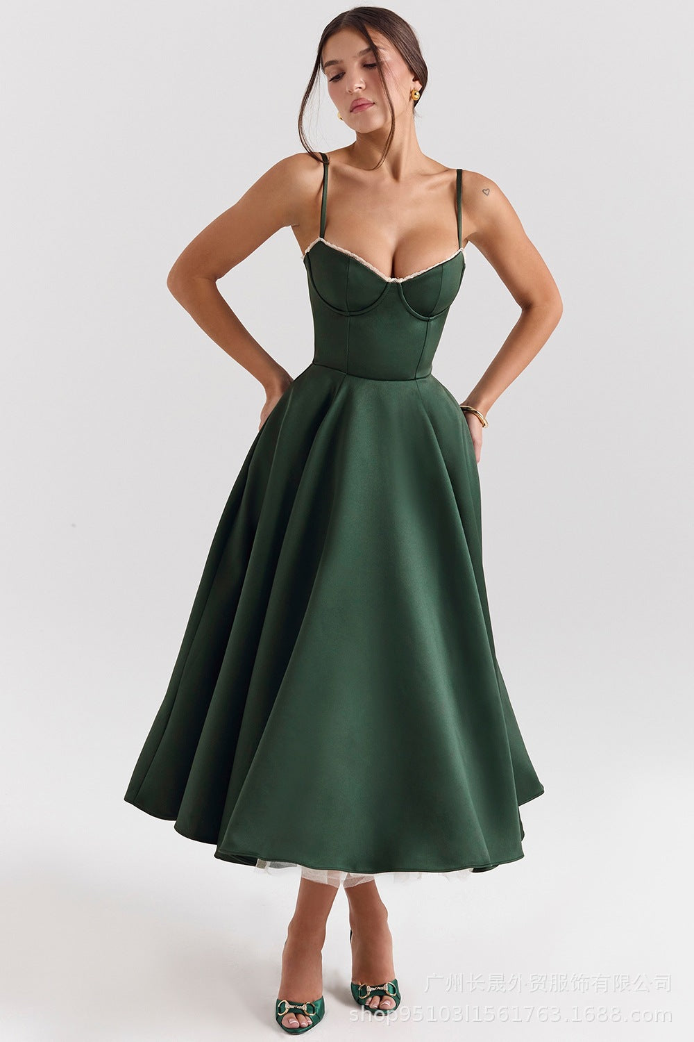 Valverie™ | Coquette Tütülü Korse Elbise