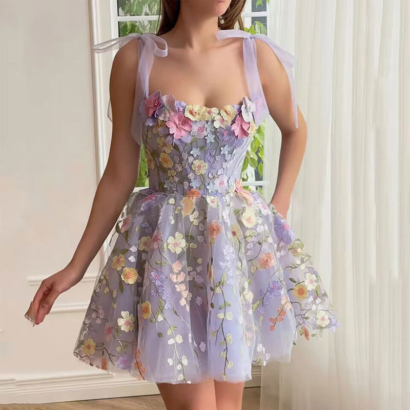 Valverie™ | Bloomella Tül Elbise