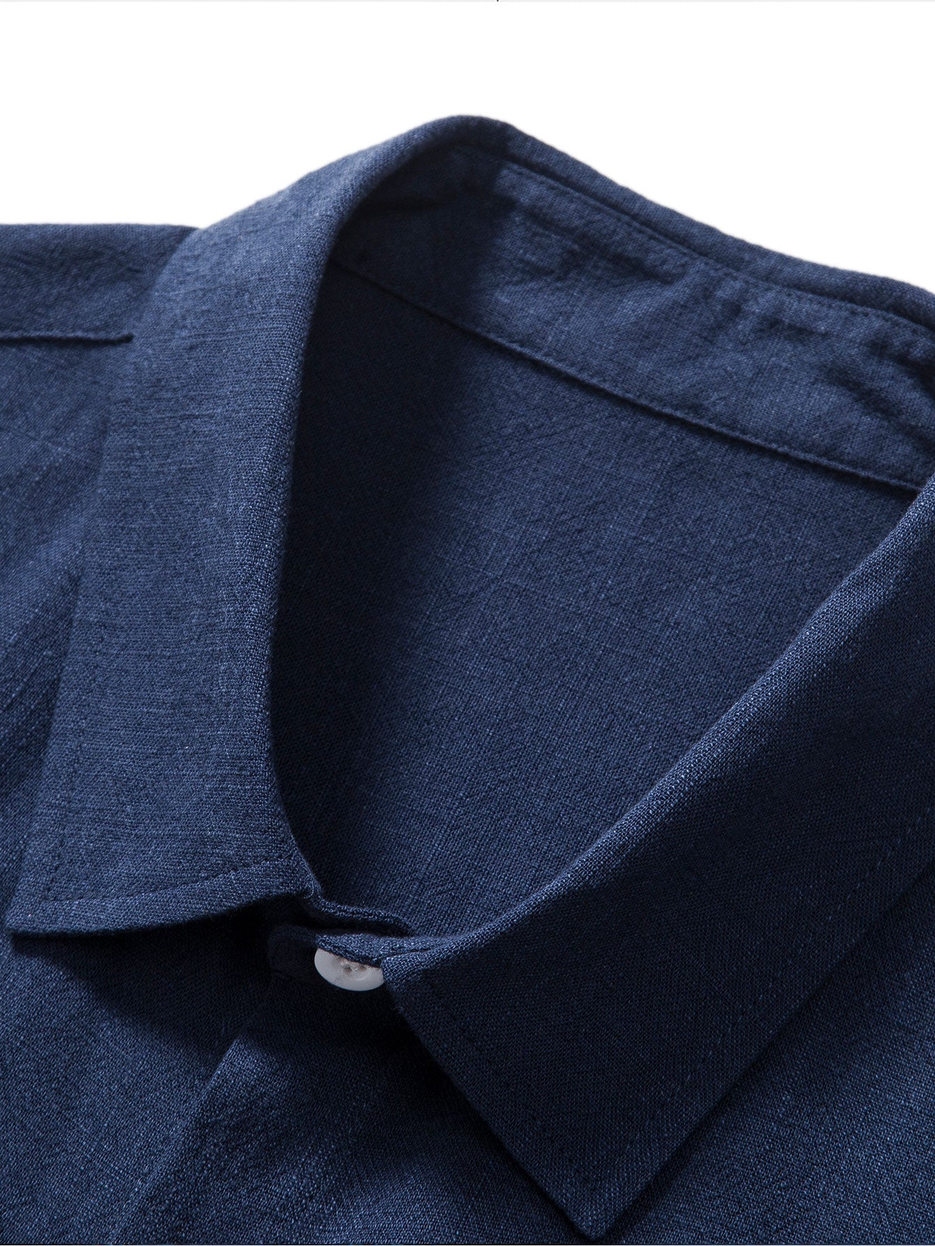 Valverie ™ | Keten Rayon Karışımı Düğmeli Gömlek ve Düz Paça Keten Pantolon