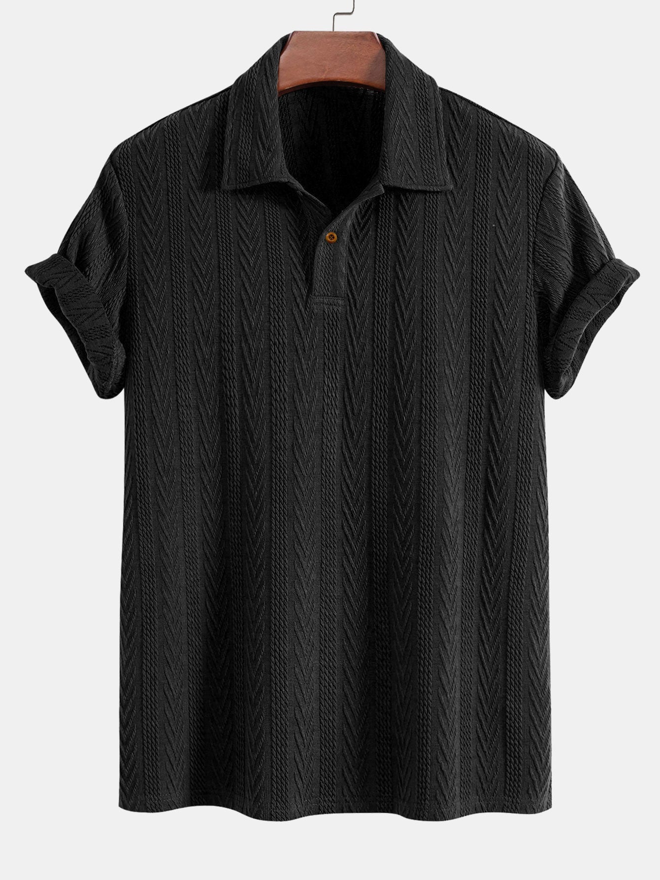 Valverie ™ | Kısa Kollu Jakarlı Polo