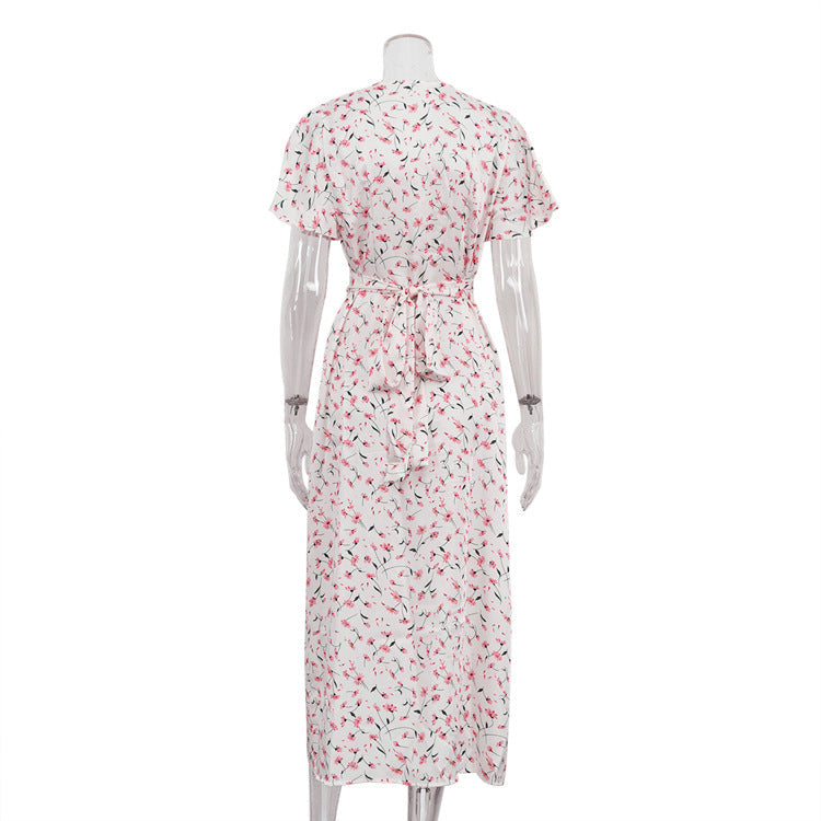 Valverie™ | Flora Romantik Maksi Elbise