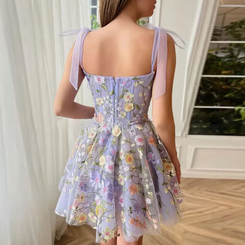 Valverie™ | Bloomella Tül Elbise