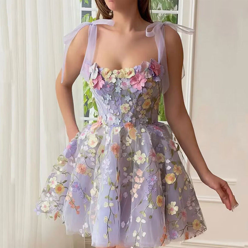 Valverie™ | Bloomella Tül Elbise
