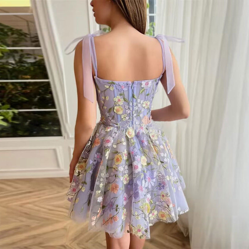 Valverie™ | Bloomella Tül Elbise