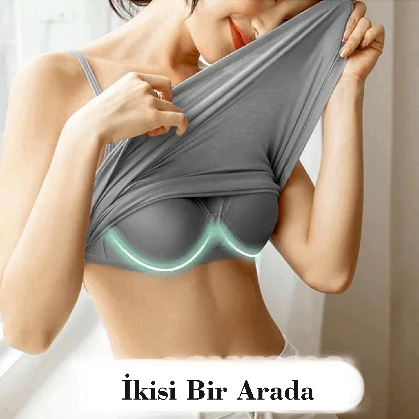 Valverie™ | Yastıklı Entegre Sütyenli Atlet