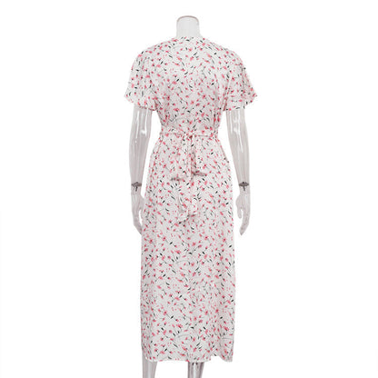 Valverie™ | Flora Romantik Maksi Elbise