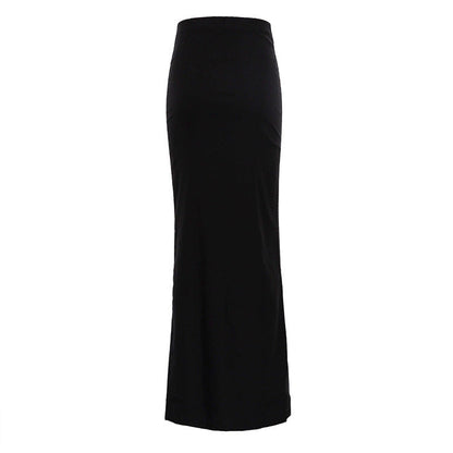 Valverie™ | Noire Zarif Maxi Etek