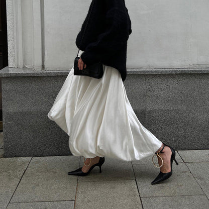 Valverie™ | Elodie Saten Balon Etek